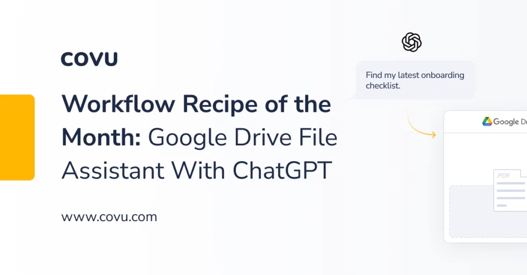 Google Drive File Assistant with ChatGPT