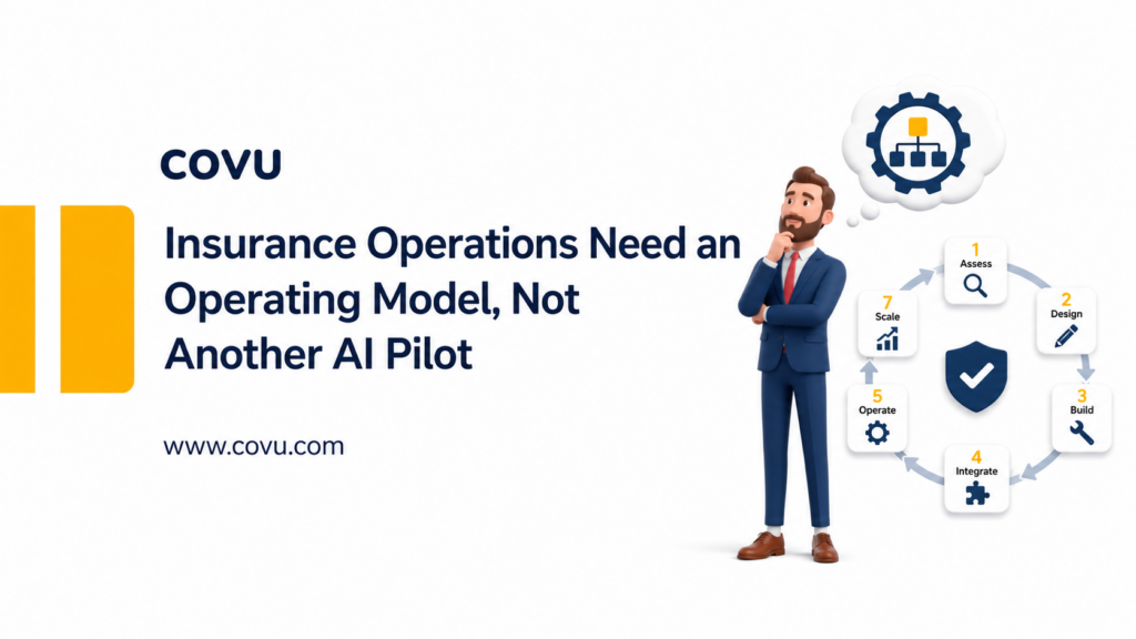 Insurance Operations Need an Operating Model, Not Another AI Pilot (A Six Sigma Approach)