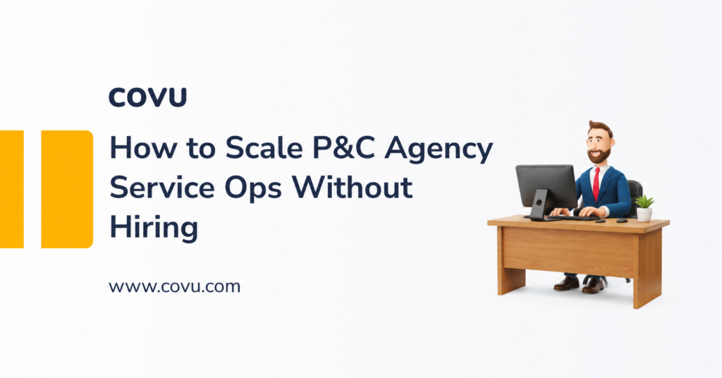 How to Scale P&C Agency Service Operations Without Hiring